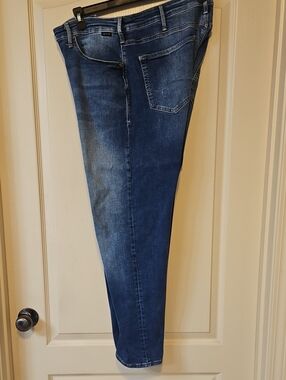 Mavi Men's Dark Blue Slim Straight Jeans